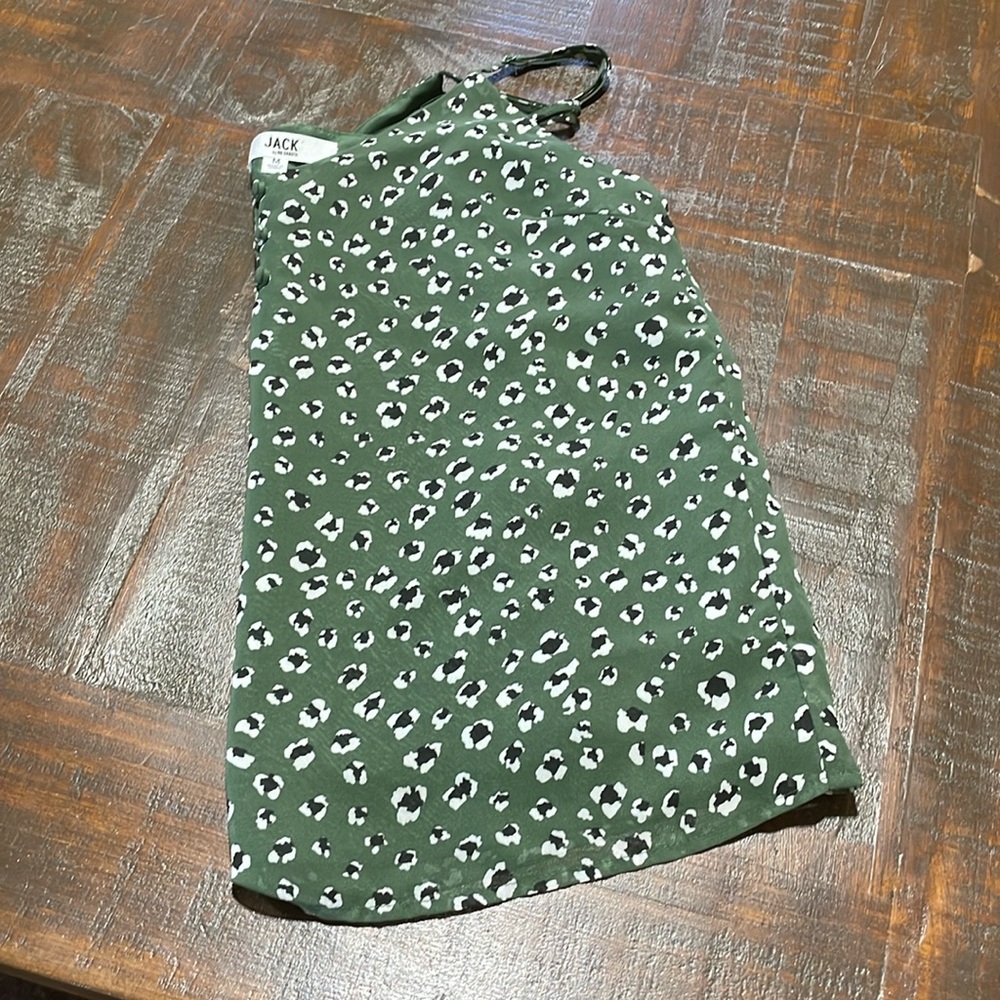 Olive leopard Tanktop